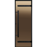 Дверь Harvia Legend STG 8×21 коробка сосна, стекло бронза
