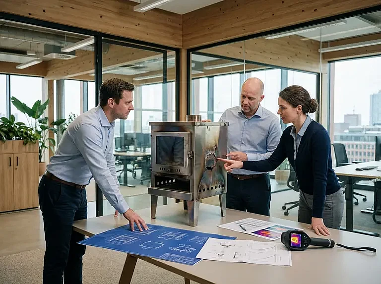 Почему быстро прогорает дровяная печь из нержавейки