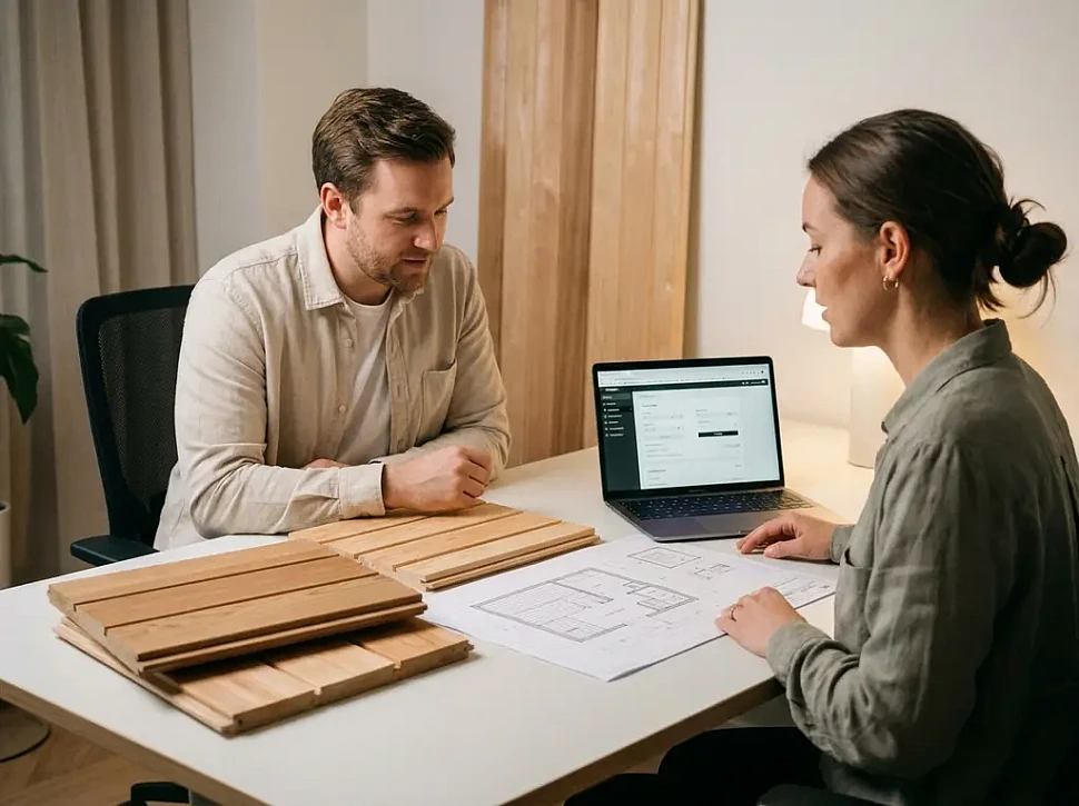 Быстрый расчет нужного количества вагонки для стен сауны