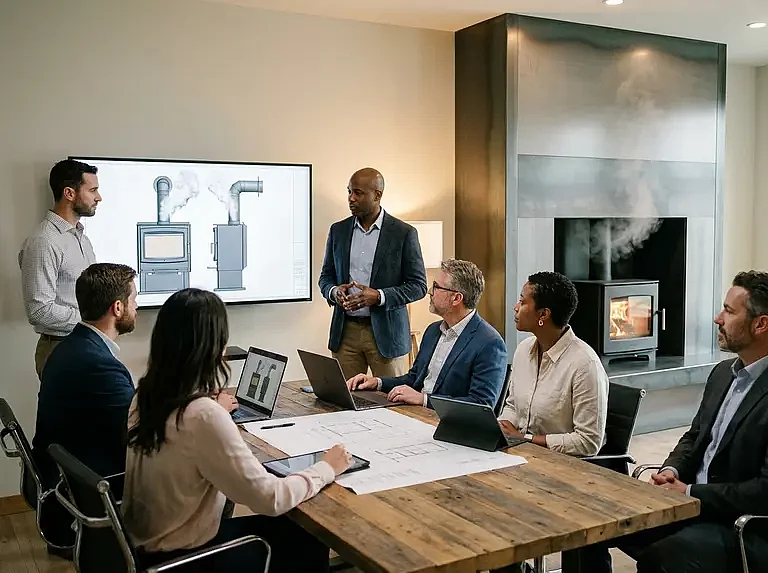 Дровяные печи с функцией генерации пара