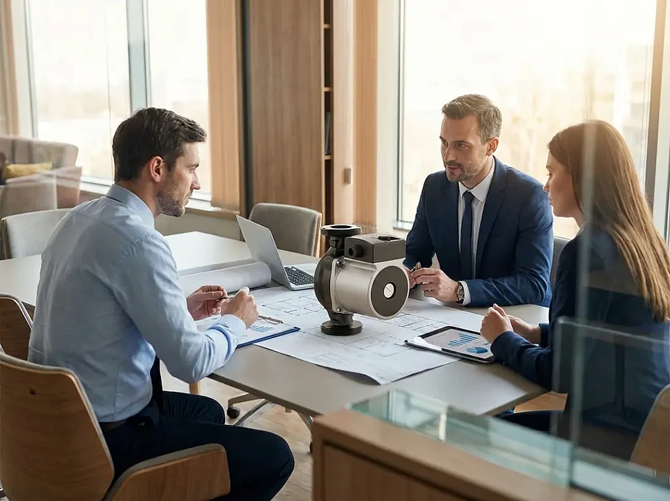 Выбор циркуляционного насоса для контура теплообменника плавательного бассейна