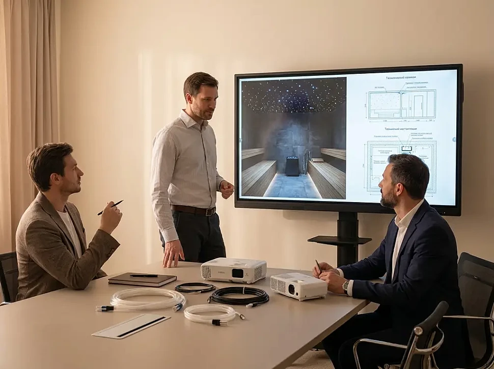 Освещение звездное небо в хаммаме особенности монтажа