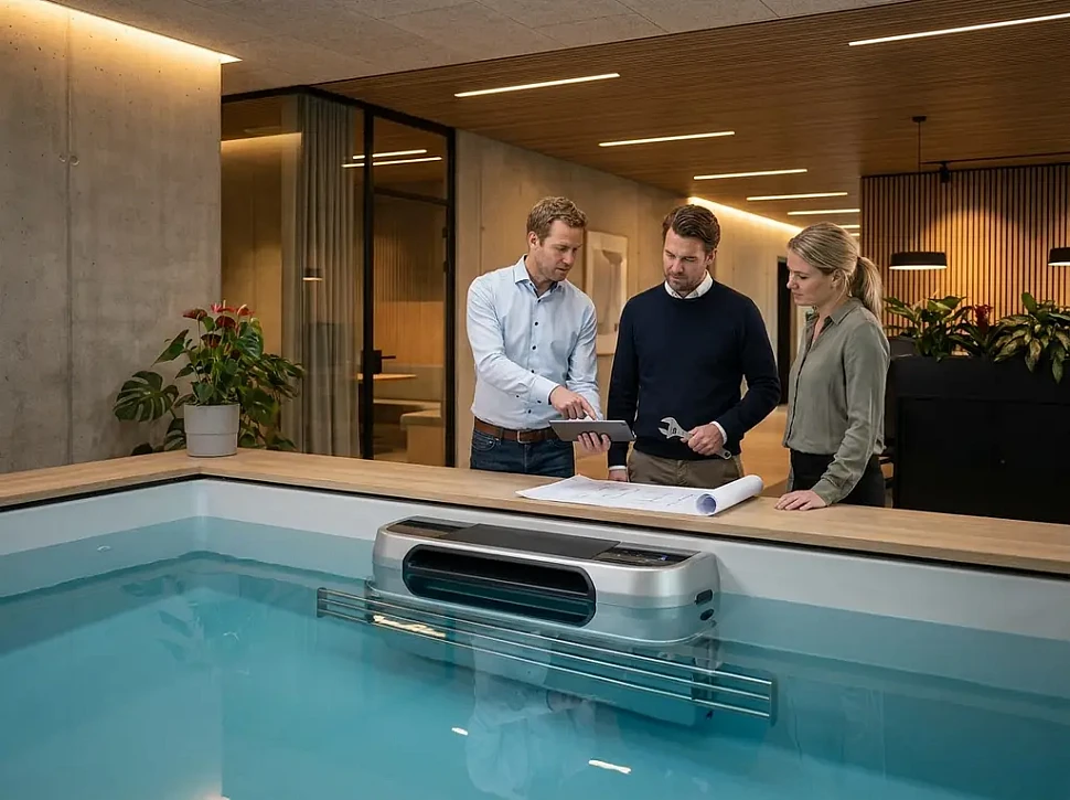 Особенности монтажа противотока для плавания в домашних условиях