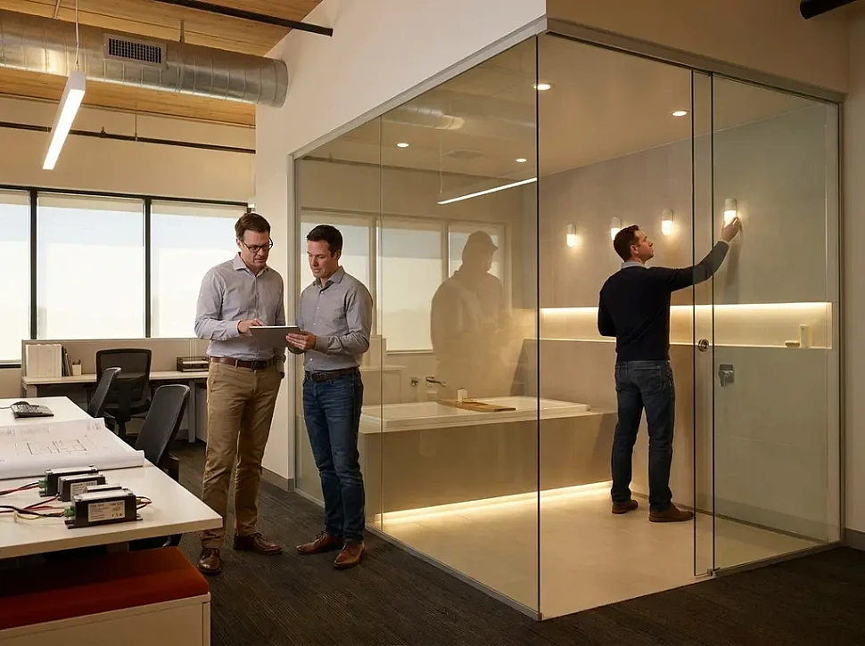 Безопасное напряжение светильников для влажных помещений