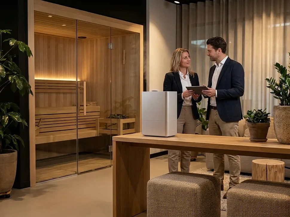 Зачем нужен увлажнитель воздуха в финской сауне