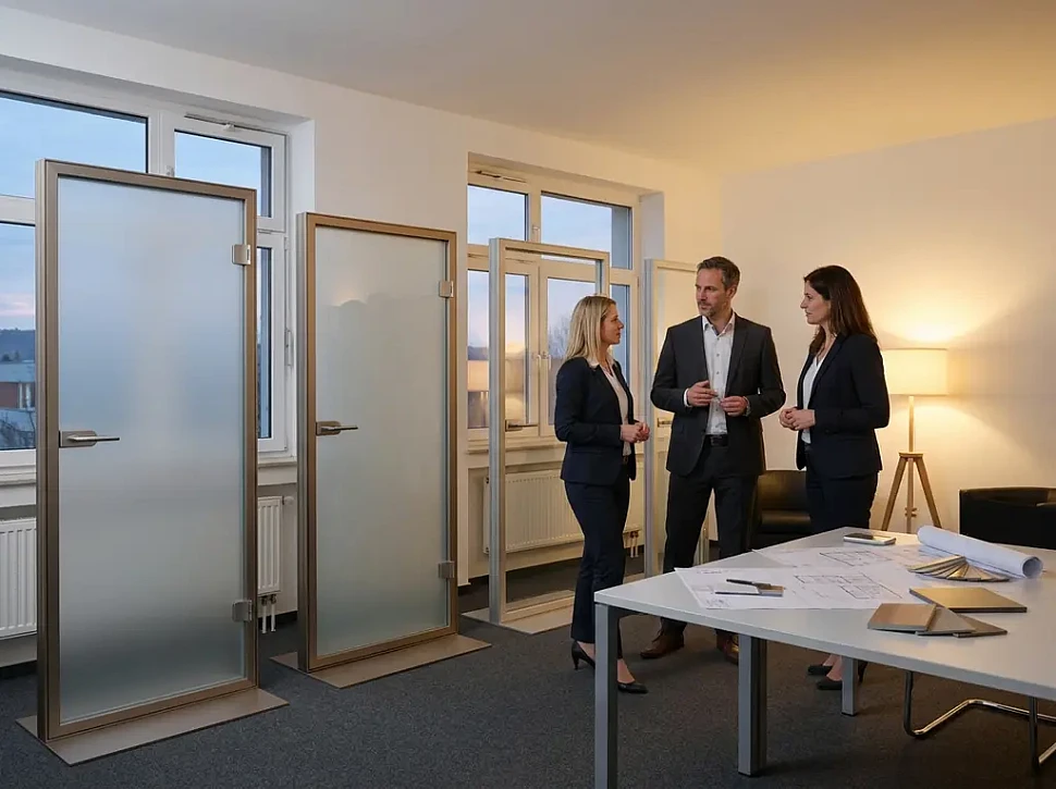 Стандартные размеры стеклянных дверей для строительства турецкой бани