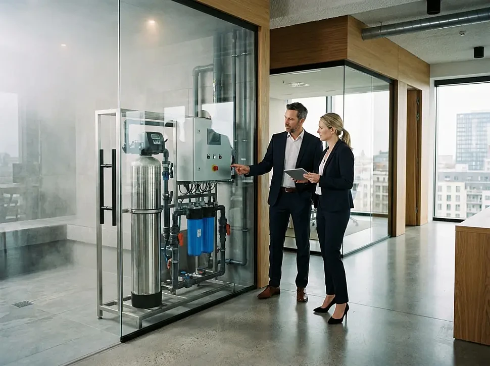 Водоподготовка для парогенератора в хамаме зачем она нужна