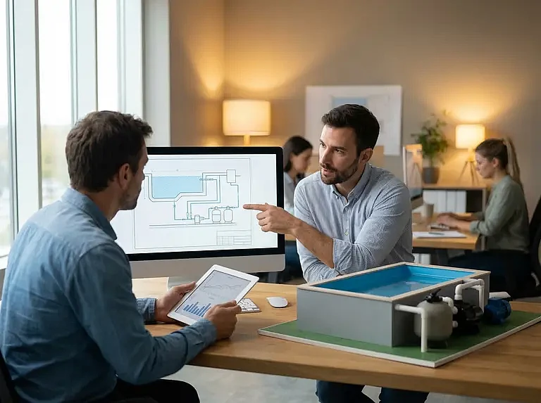 Расчет необходимой мощности фильтровальной установки для бассейна