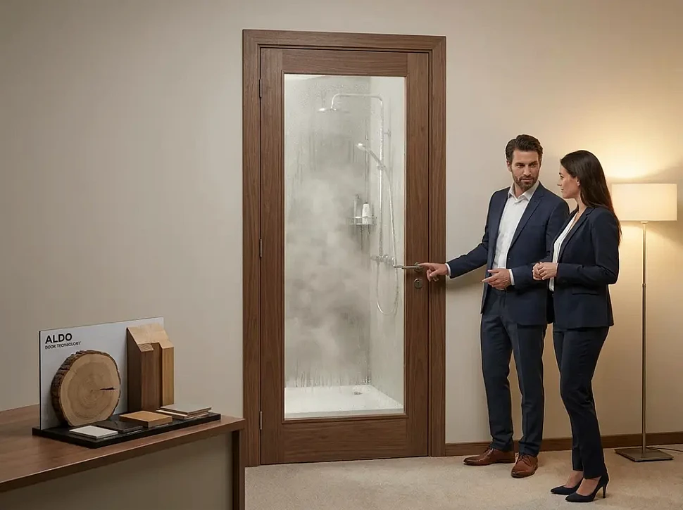 Секрет долговечности профиля дверей Aldo в условиях влажности