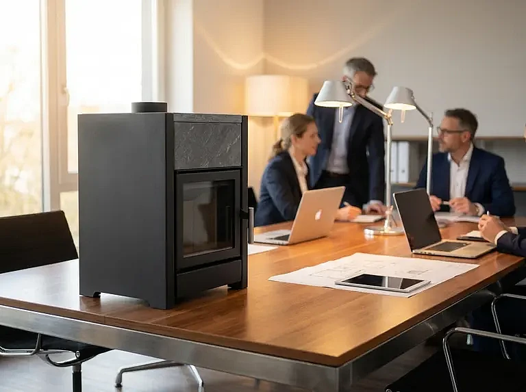 Дровяные печи Астон с закрытой каменкой для бани