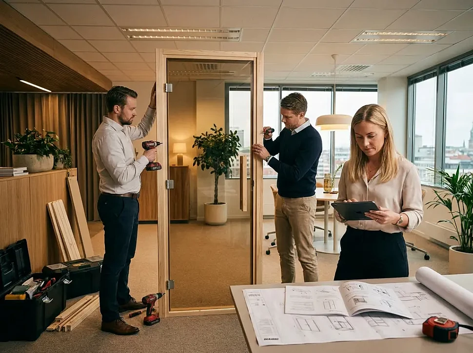 Инструкция по сборке и правильной установке двери Harvia