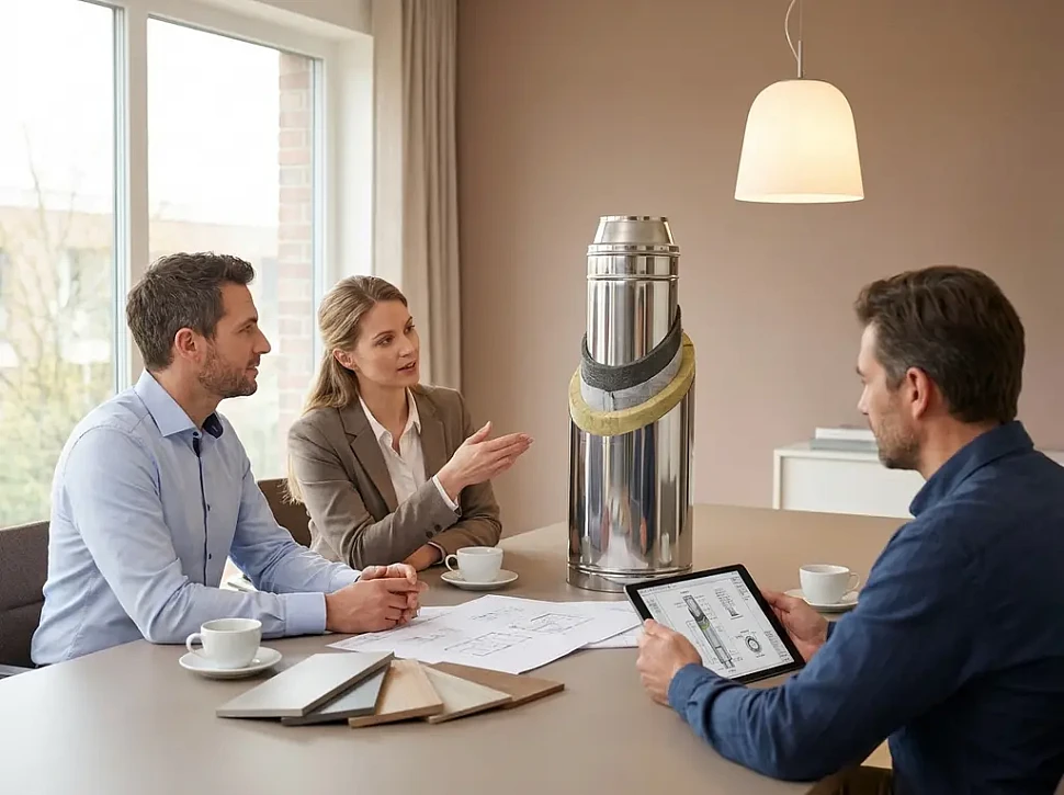 Как избежать образования конденсата в дымоходе банной печи