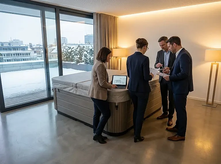 Правила консервации уличного гидромассажного бассейна на зимний период