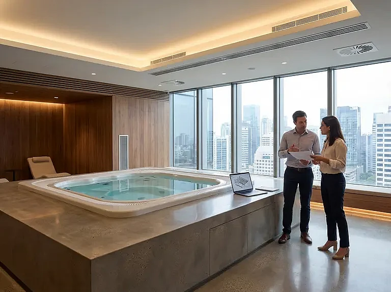 Гидромассажный бассейн в помещении основные требования к вентиляции