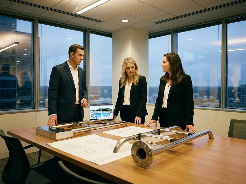 Анкерное или фланцевое крепление лестницы для бассейна что лучше выбрать