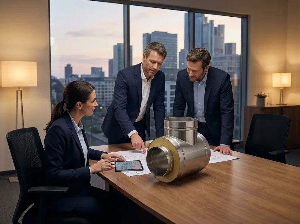 Зачем нужен стартовый переходник адаптер для сэндвич трубы