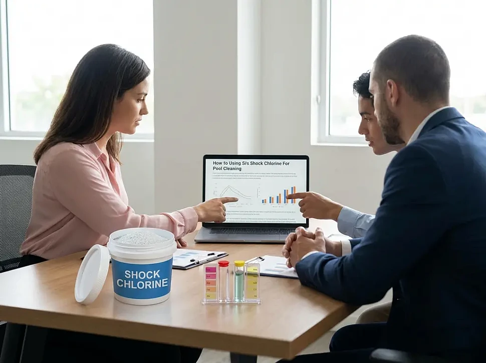 Как правильно использовать шоковый хлор для очистки воды в бассейне