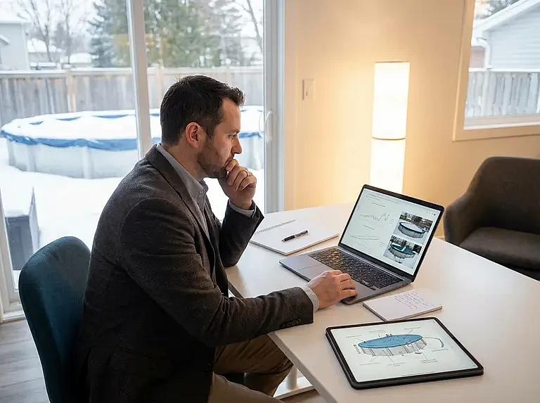 Нужно ли сливать воду из сборного бассейна зимой