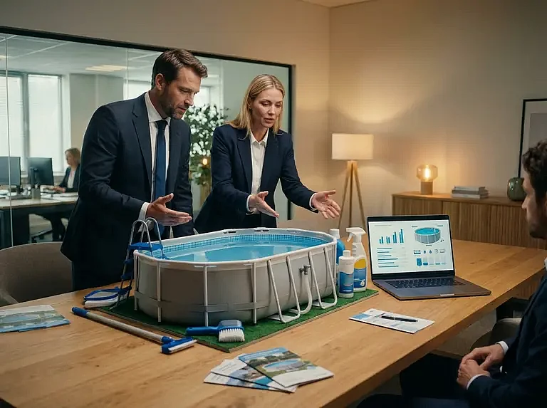 Срок службы сборного бассейна