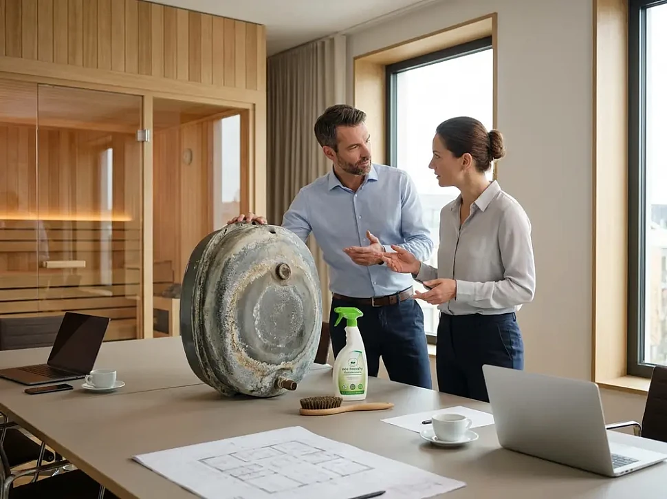 Как эффективно очистить банный бак от жесткой накипи