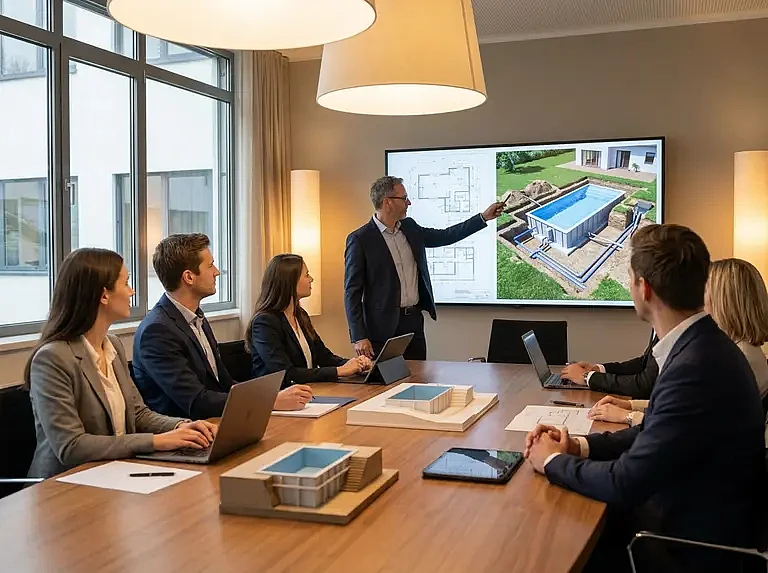 Особенности монтажа морозоустойчивых бассейнов марки Ларимар на даче