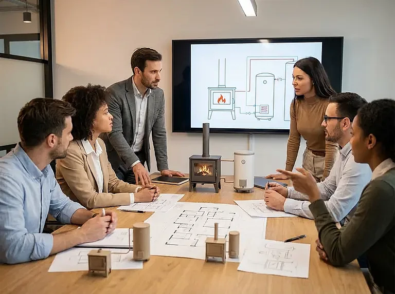 Выбор бака для нагрева воды от дровяной печи