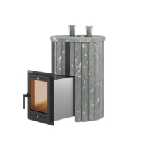 Печи для бани Эверест "Steam Master INOX" в облицовке Ламель, S-20