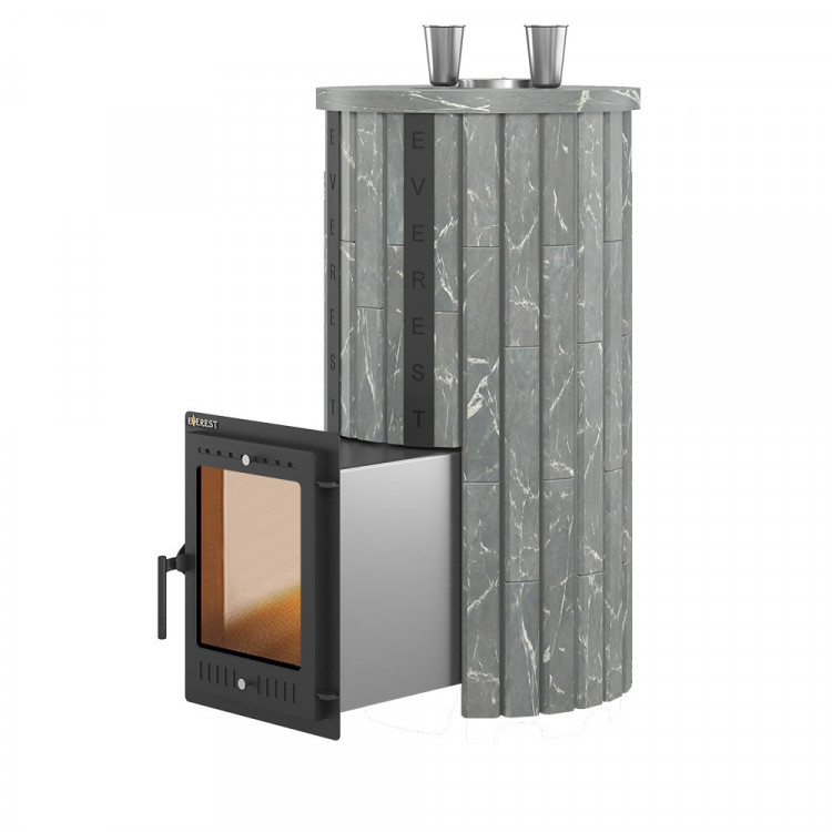 Печь для бани Эверест "Steam Master 44 INOX" Ламель Талькохлорит, S-20 Печь для бани Эверест "Steam Master 44 INOX" Ламель Талькохлорит, S-20