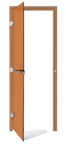 Дверь SAWO 730-3SGD-L 7/19 (кедр, бронза, левая, без порога)