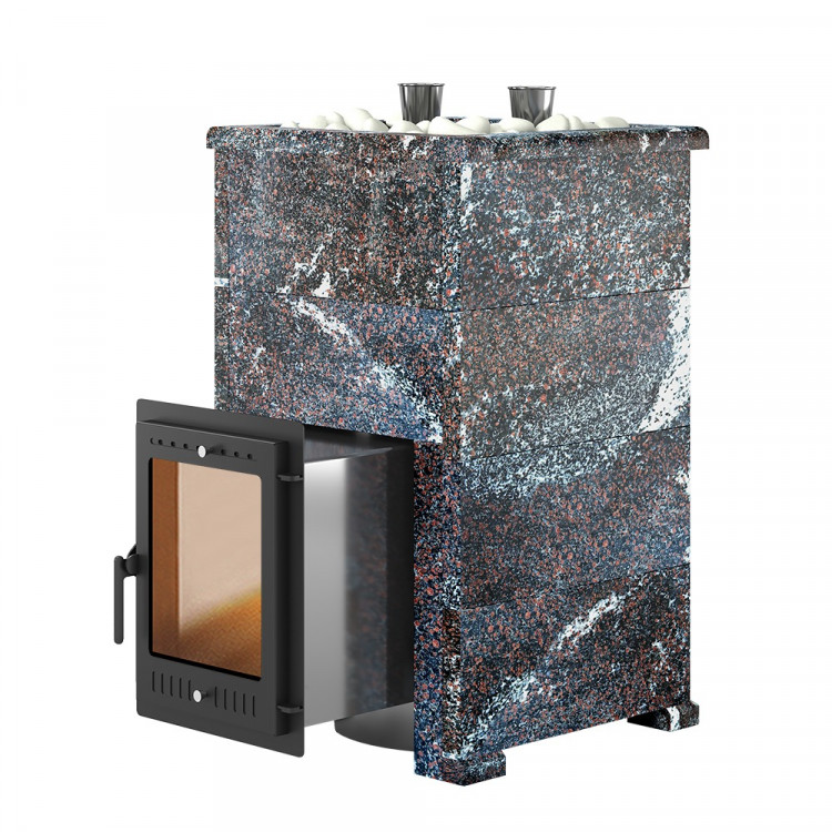 Печь для бани Эверест "Steam Master 38 INOX" Амфиболит, S-40 Печь для бани Эверест "Steam Master 38 INOX" Амфиболит, S-40