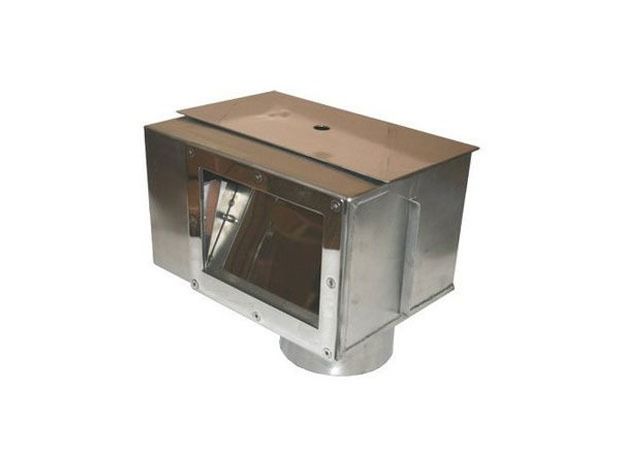 Скиммер из нерж. стали (универсал) A.S-1.D с переливом и камерой автодолива М.S1.2 Скиммер из нерж. стали (универсал) A.S-1.D с переливом и камерой автодолива М.S1.2