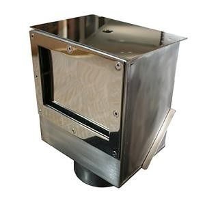 Скиммер из нерж. стали (универсал) узкий М.S1.4