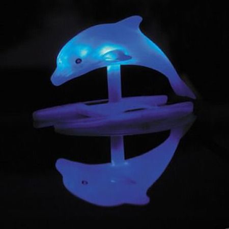 Дельфин декоративный с подсветкой от солнечных батарей Game 3500 Дельфин декоративный с подсветкой от солнечных батарей Game 3500