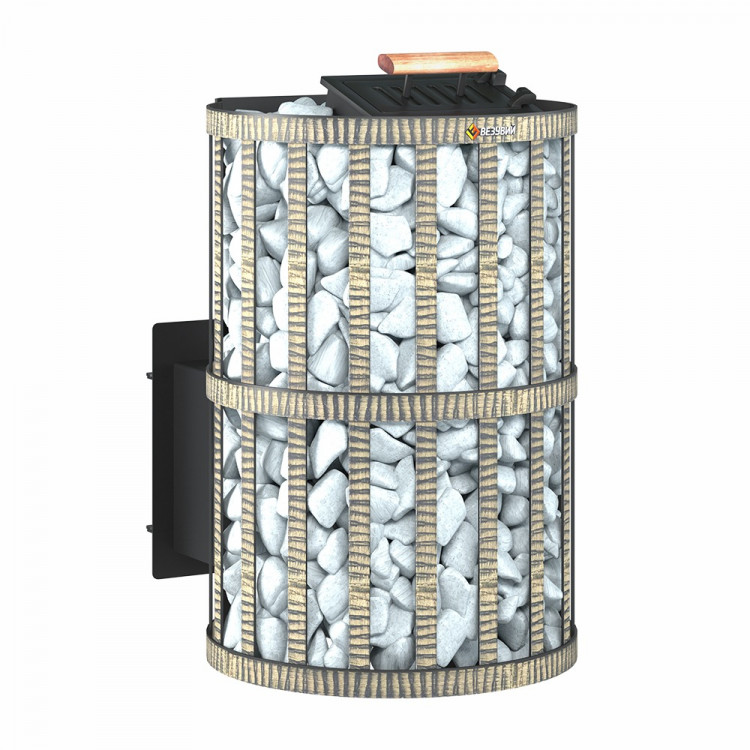 Печь ВЕЗУВИЙ Скиф с закрытой каменкой Ковка (210) "М" Печь ВЕЗУВИЙ Скиф с закрытой каменкой Ковка (210) "М"