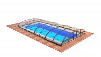 Павильон для бассейна Dallas B Clear (4 модуля) прозрачный поликарбонат