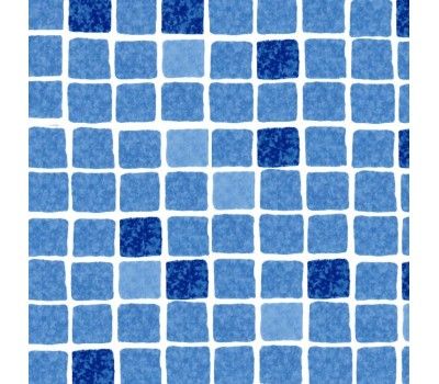 Пленка-мозаика для отделки бассейнов SUPRA blue mosaic 1123/01 Elbtal Plastics