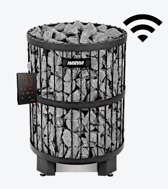 Электрическая печь с WiFi Harvia Legend PO11M + CX1704XW + SAB00103