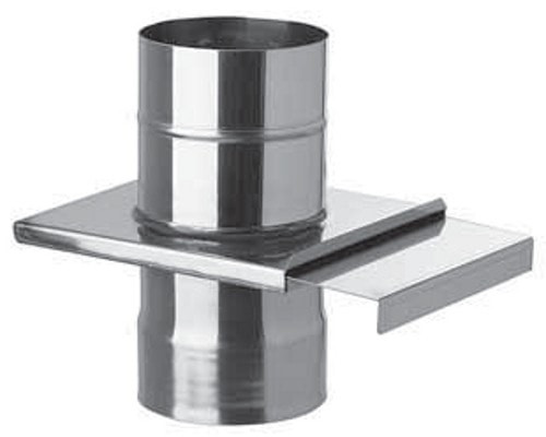 Шибер-задвижка 115мм нерж. ст. 1,0 мм