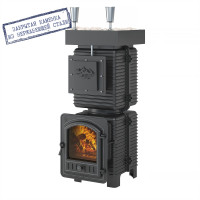 Печь для бани Эверест "Легкий пар Профи" под обкладку Б/В (закрытая каменка из нерж. стали)