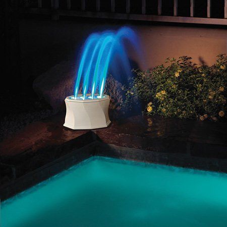 Фонтан с LED-подсветкой для сборных бассейнов Game 3510