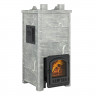 Печь Эверест "Легкий пар Профи" каменка из нерж. стали, Талькохлорит, S-50 мм