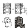 Печь для бани Эверест "Steam Master" 18 (210М)
