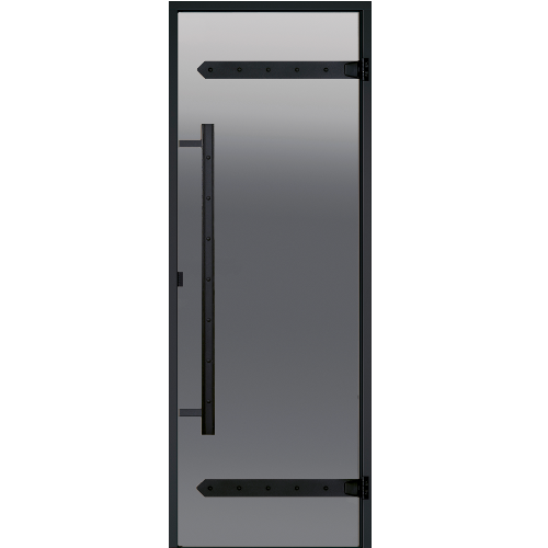 Дверь Harvia Legend STG 8×21 коробка сосна, стекло серое