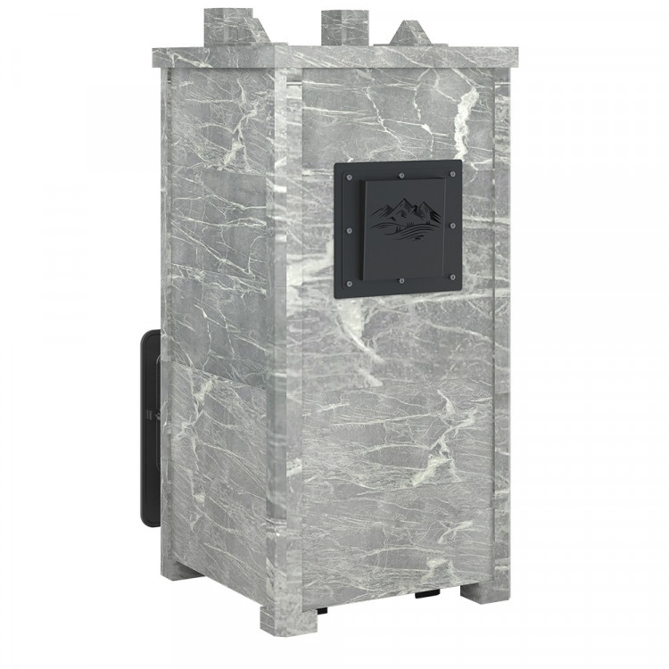 Печь Эверест "Легкий пар Профи" каменка из чугуна, Талькохлорит, S-50 мм Печь Эверест "Легкий пар Профи" каменка из чугуна, Талькохлорит, S-50 мм