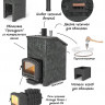 Печь для бани Президент "Легенда Ретро 224" Пироксенит Элит, S-40 Печь для бани Президент "Легенда Ретро 224" Пироксенит Элит, S-40