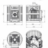 Чугунная печь для бани ЭТНА Стандарт 18 (ДТ-4) б/в