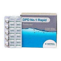 Таблетки DPD №1/Rapid (Pooltester) (10 штук) для измерения хлора