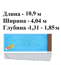 Композитный бассейн Ксабия Pool Cover