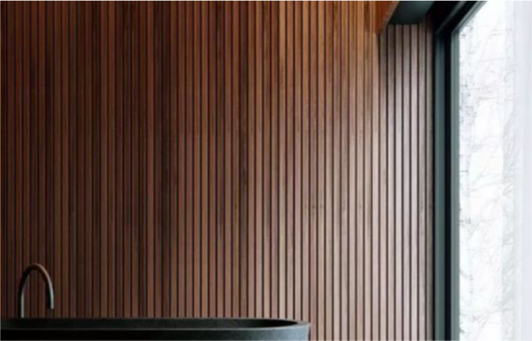 Вагонка термоольха Реечная 15х86