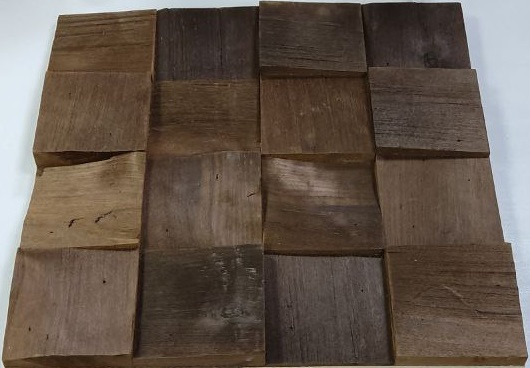 3D панно термоольха